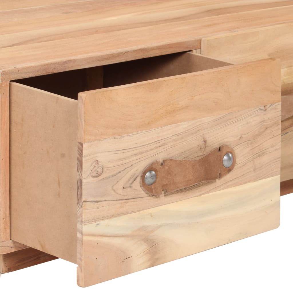 Stolić za kavu 90 x 50 x 35 cm od masivnog obnovljenog drva