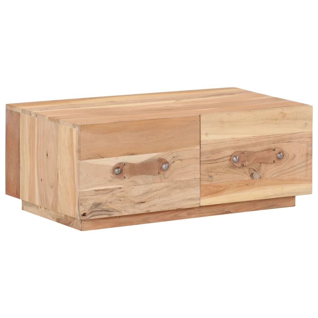 Stolić za kavu 90 x 50 x 35 cm od masivnog obnovljenog drva