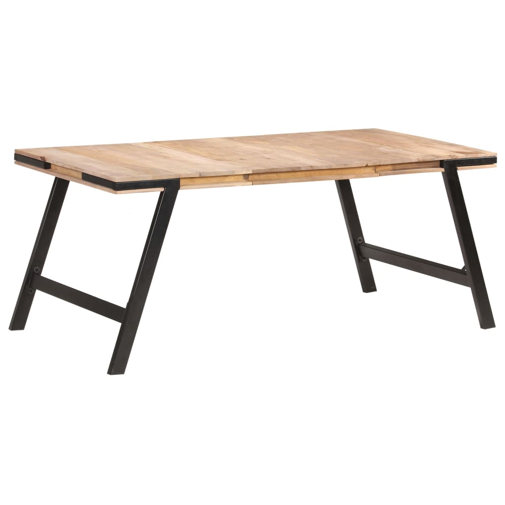 Blagovaonski stol 180 x 90 x 76 cm od masivnog drva manga