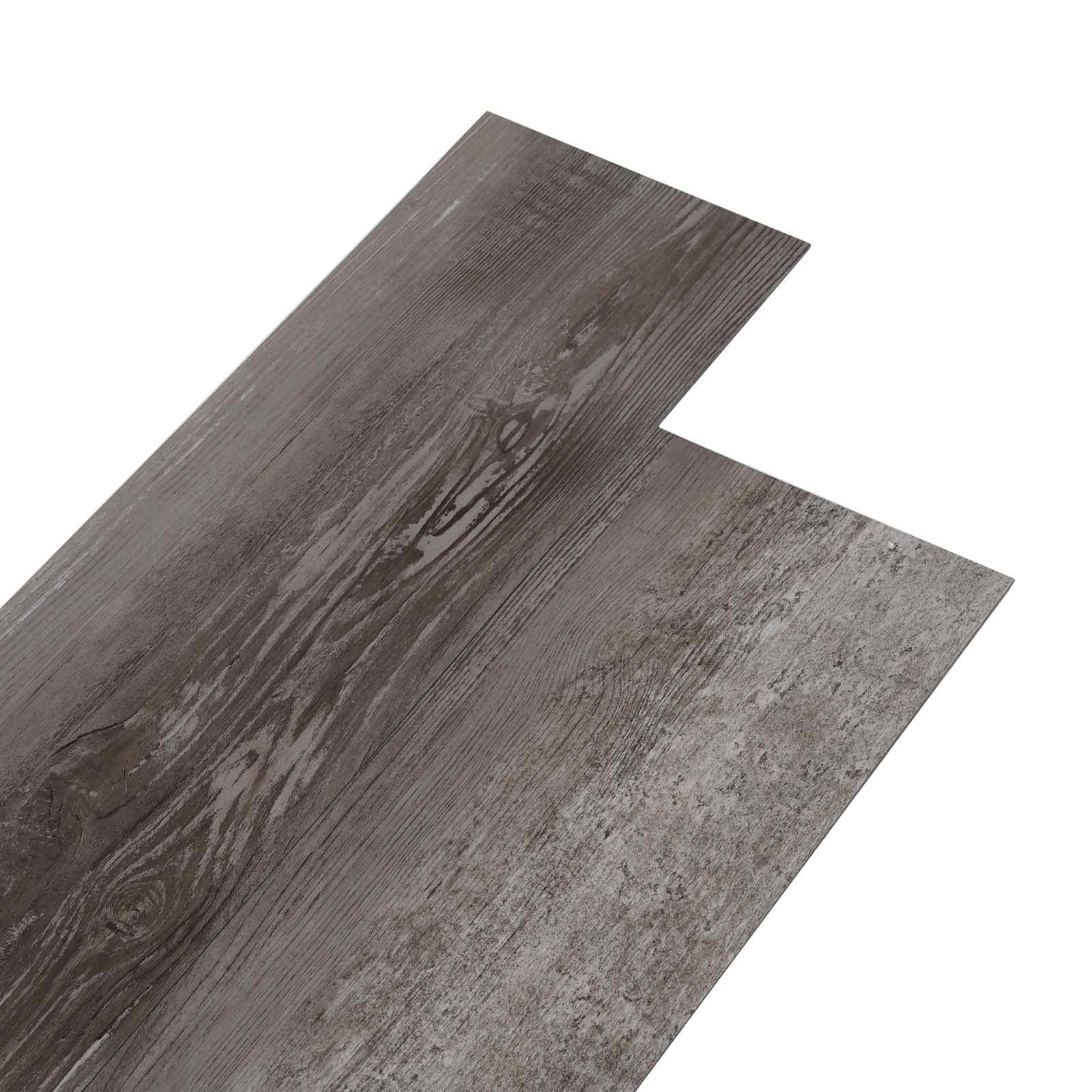 Podne daske 5,02 m² 36 pcs PVC Izgled drva s prugama