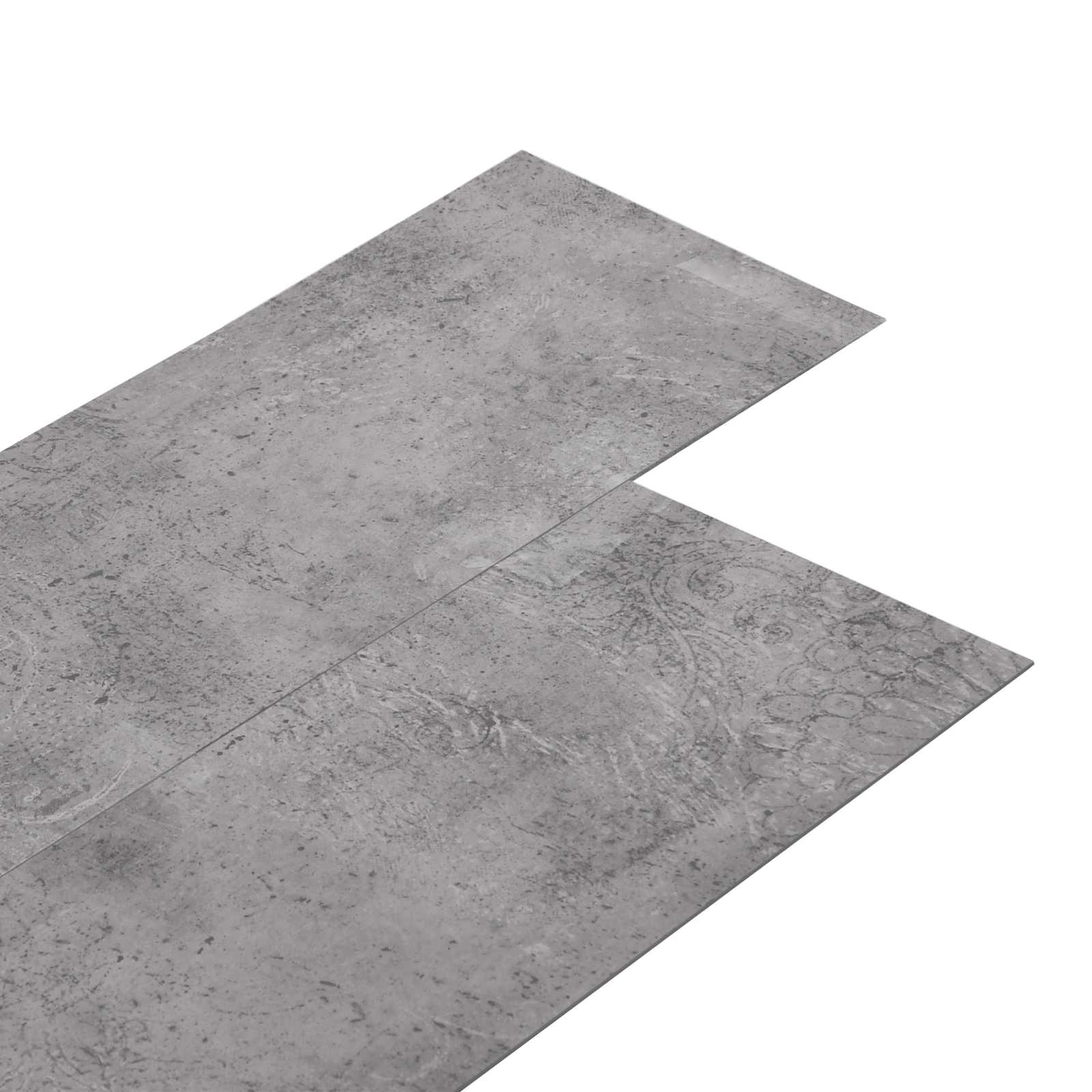 Podne daske 18 pcs Cement smeđi 5,26 m² PVC