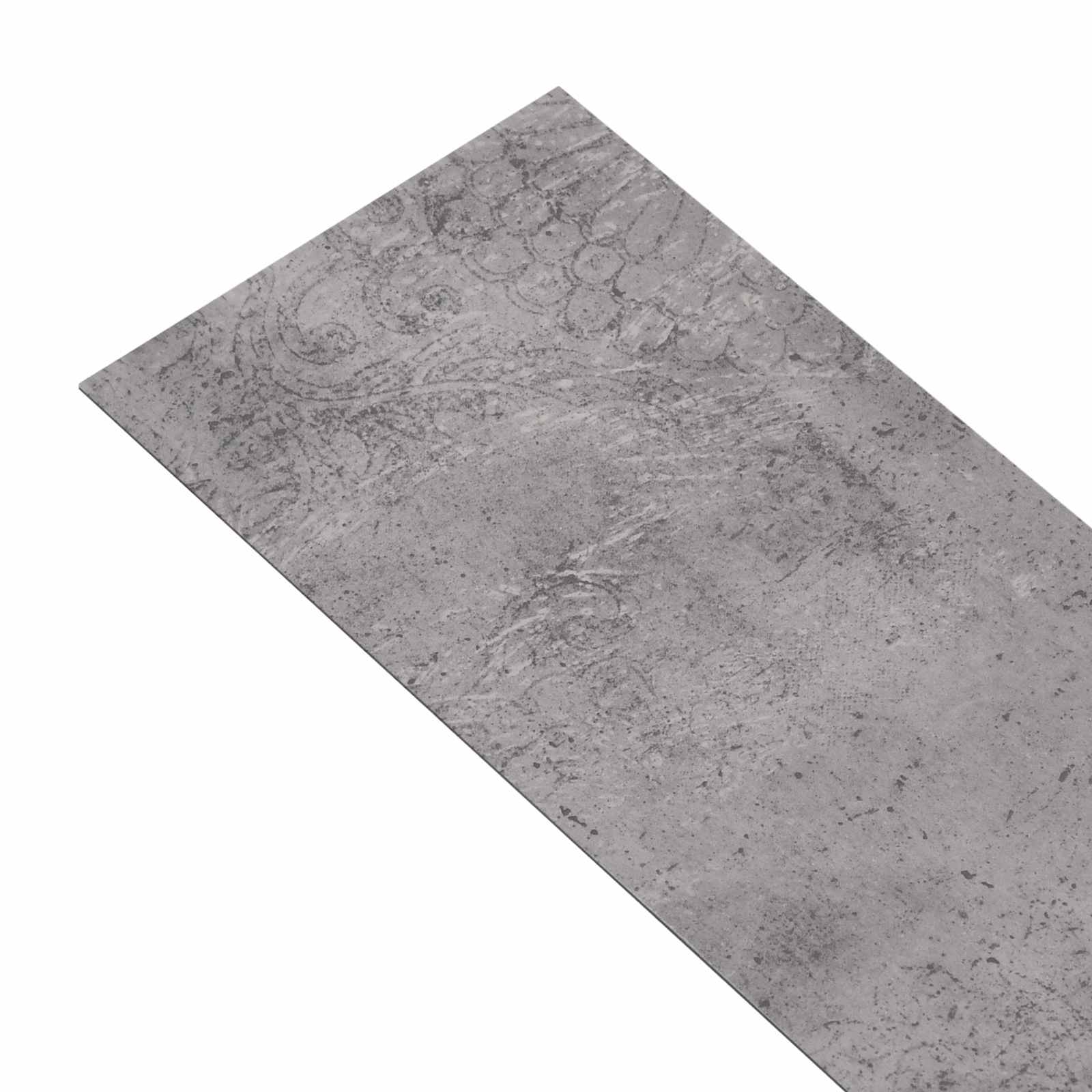 Podne daske 18 pcs Cement smeđi 5,26 m² PVC