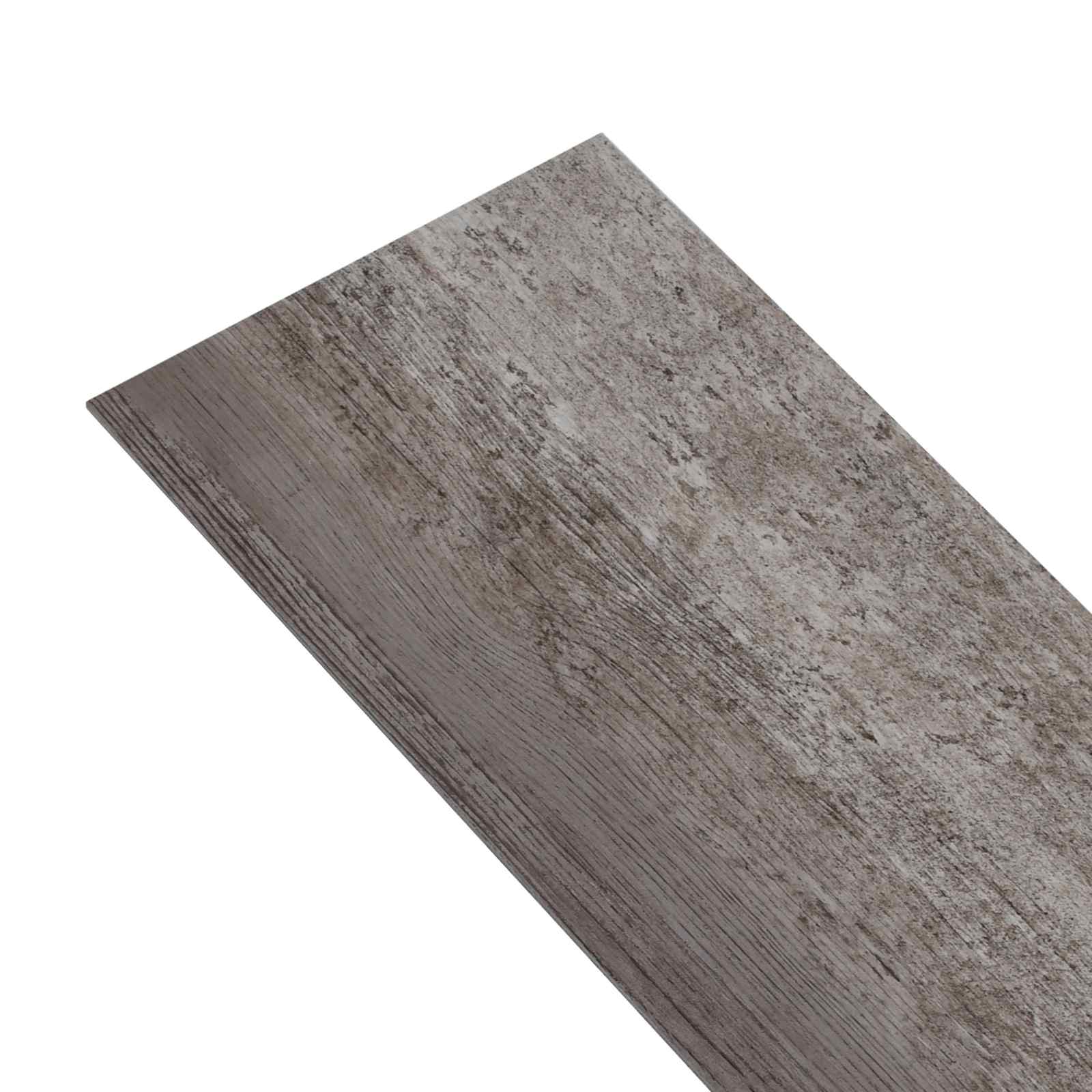 Podne daske 18 pcs Smeđa 5,26 m² PVC