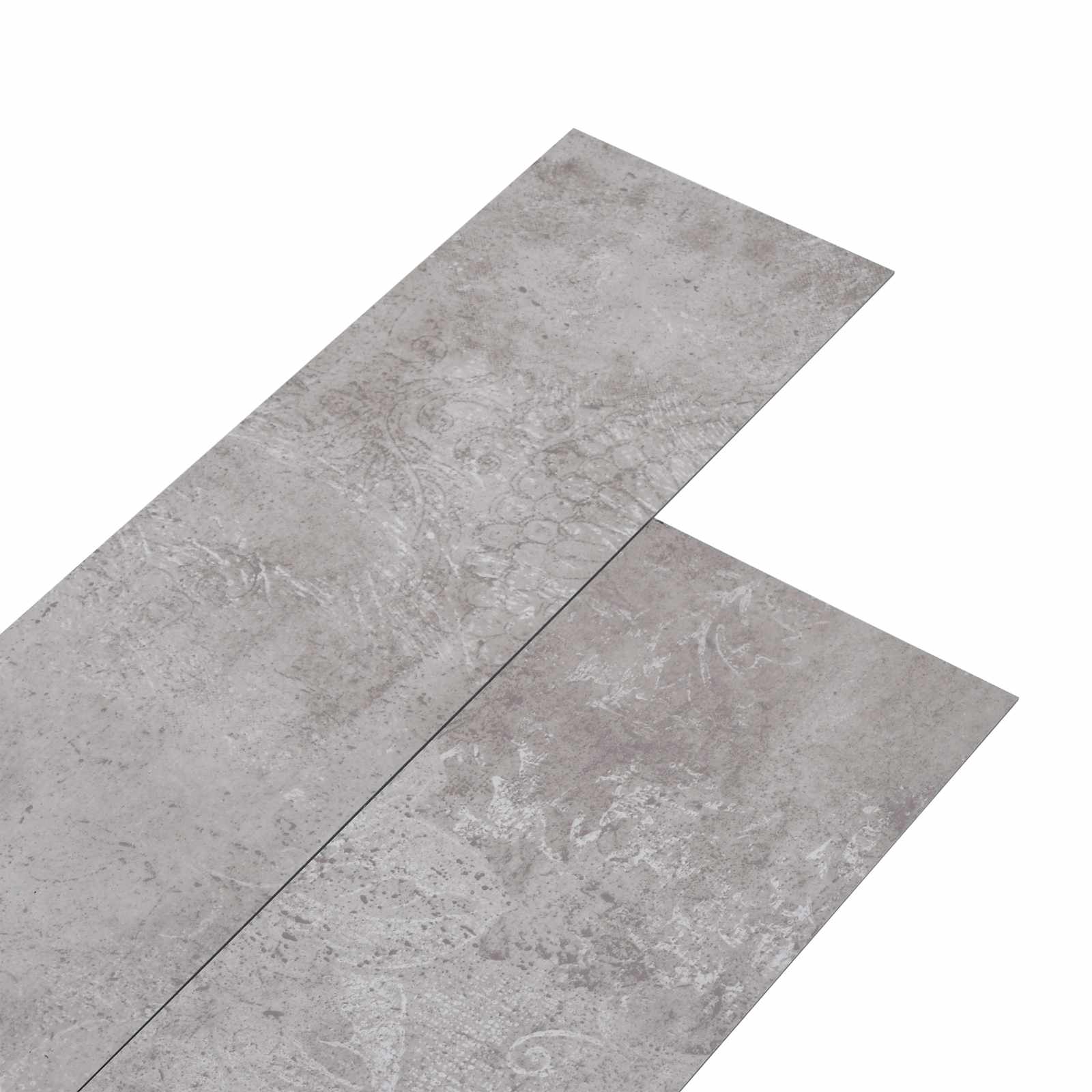 Podne daske 36 pcs Zemljana siva 5,02 m² PVC