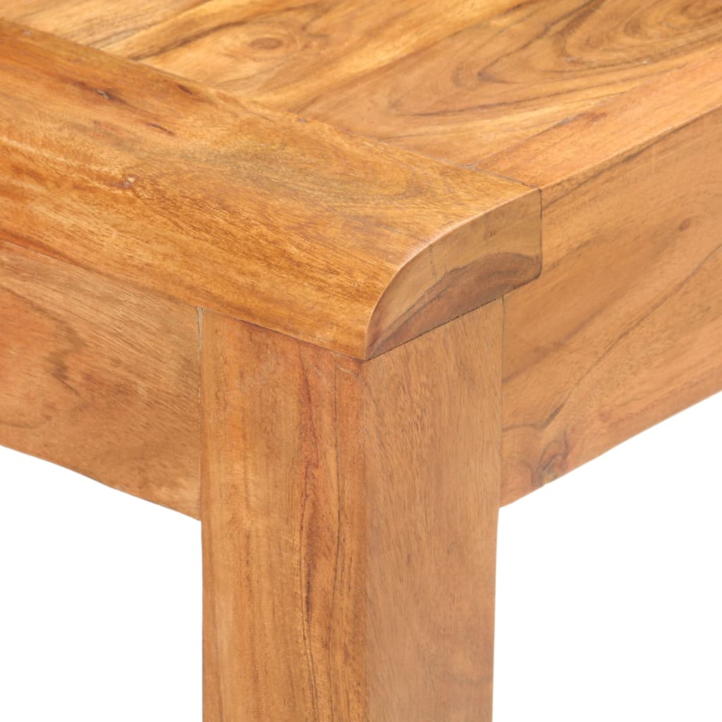 Konzolni stol 110x40x76 cm drvo bagrema s premazom boje meda