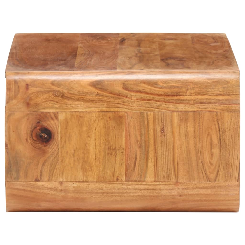 Stolić za kavu 90 x 50 x 30 cm od masivnog bagremovog drva