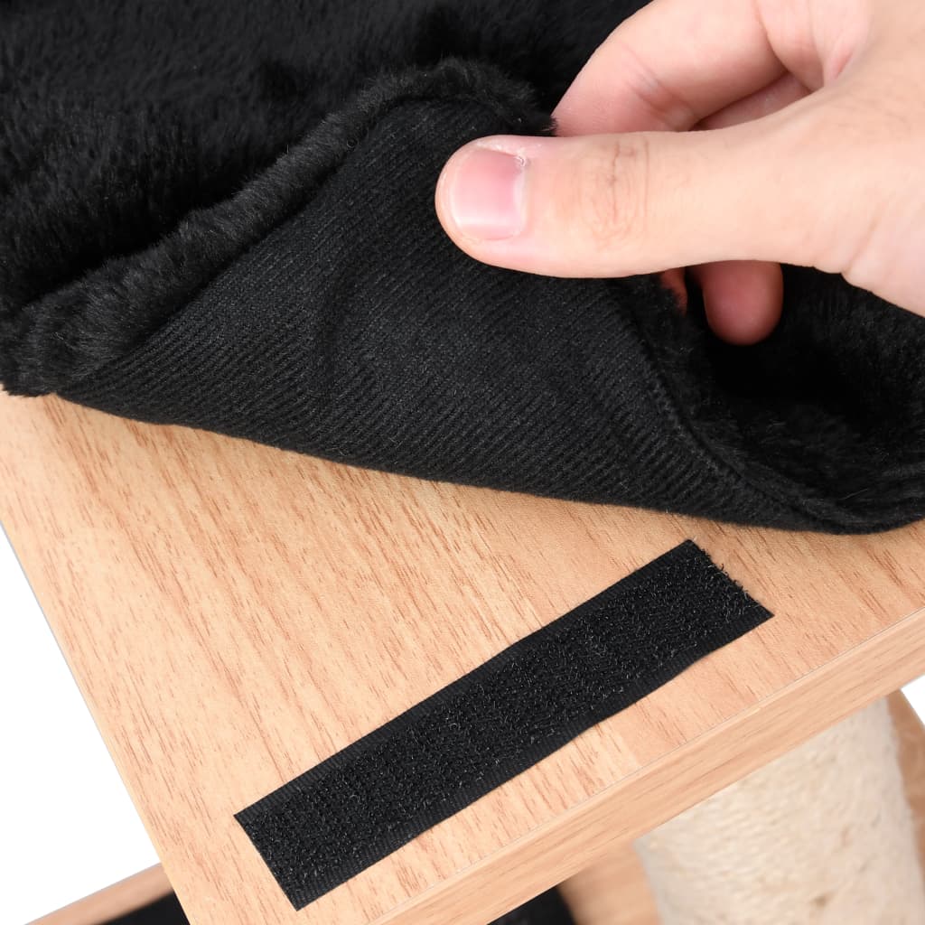 Penjalica za mačke s prostirkom za grebanje od sisala 123 cm