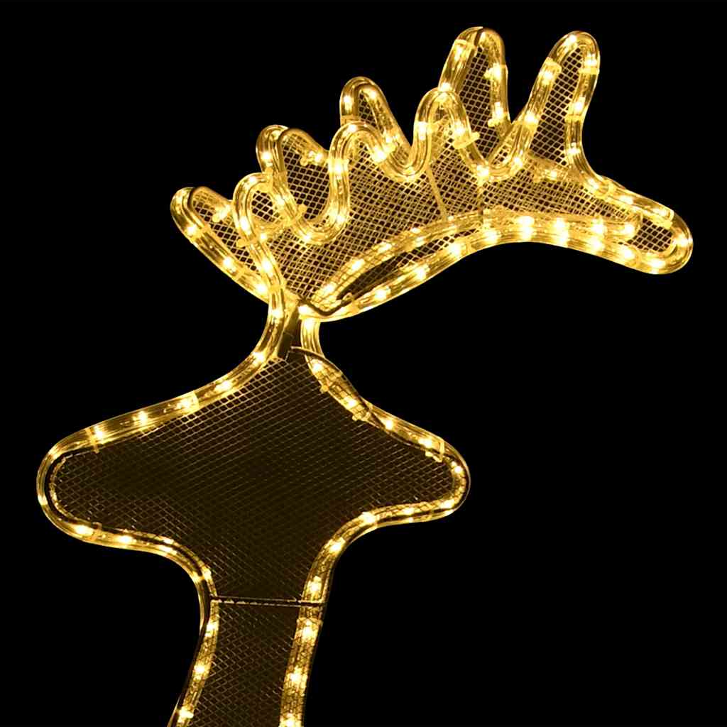 Ukrasni božićni sob s mrežom i 306 LED žarulja 60 x 24 x 89 cm