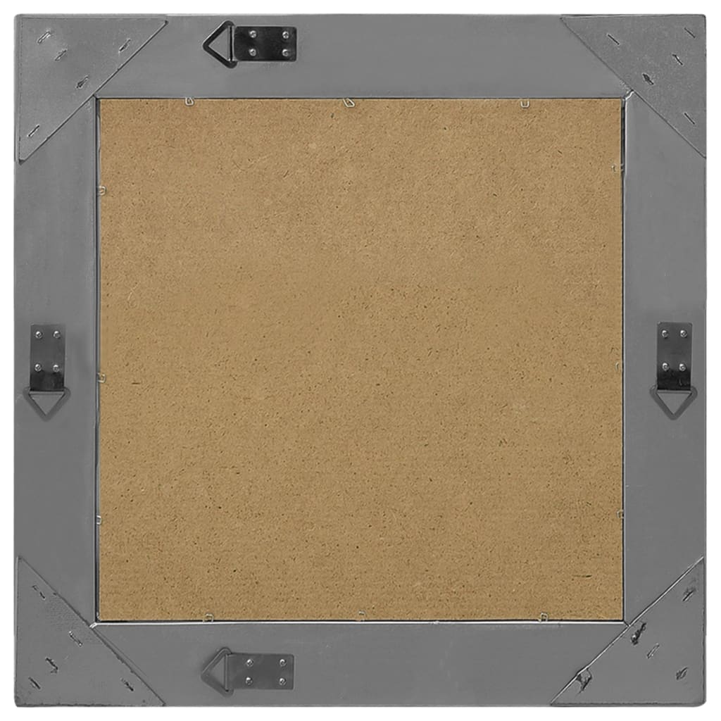 Zidno ogledalo u baroknom stilu 50 x 50 cm crno