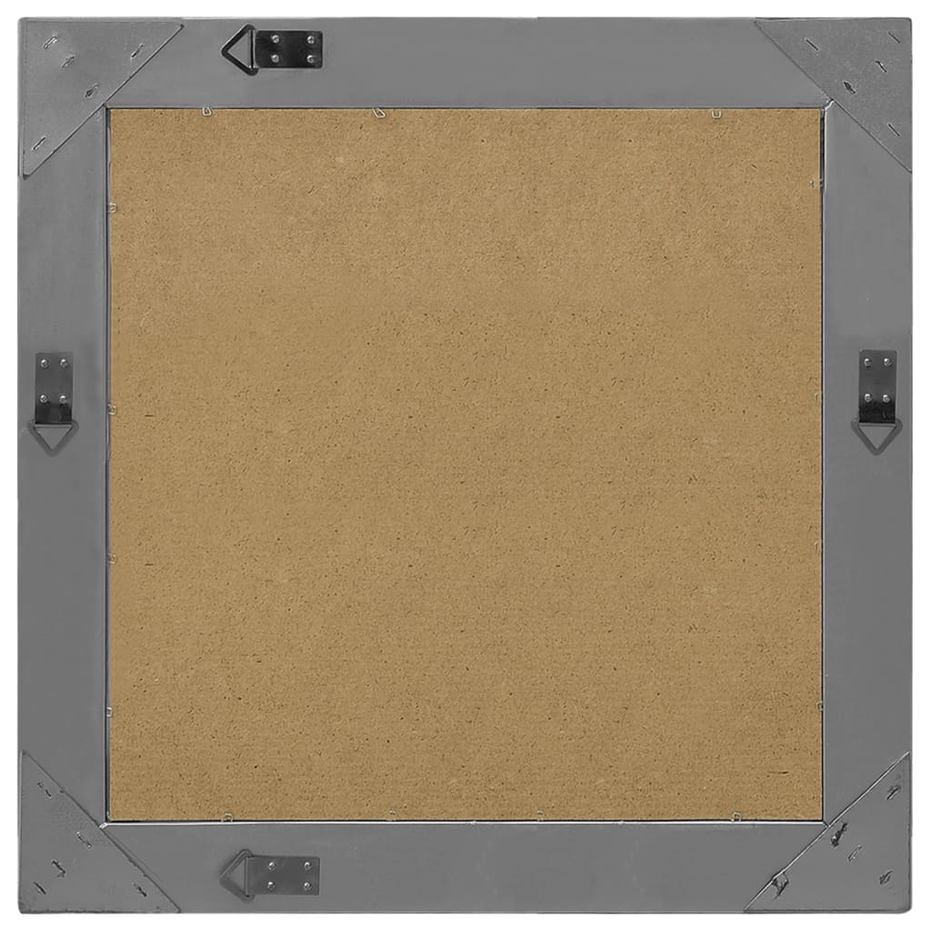 Zidno ogledalo u baroknom stilu 60 x 60 cm crno