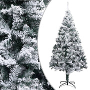 Umjetno božićno drvce sa snijegom zeleno 180 cm PVC
