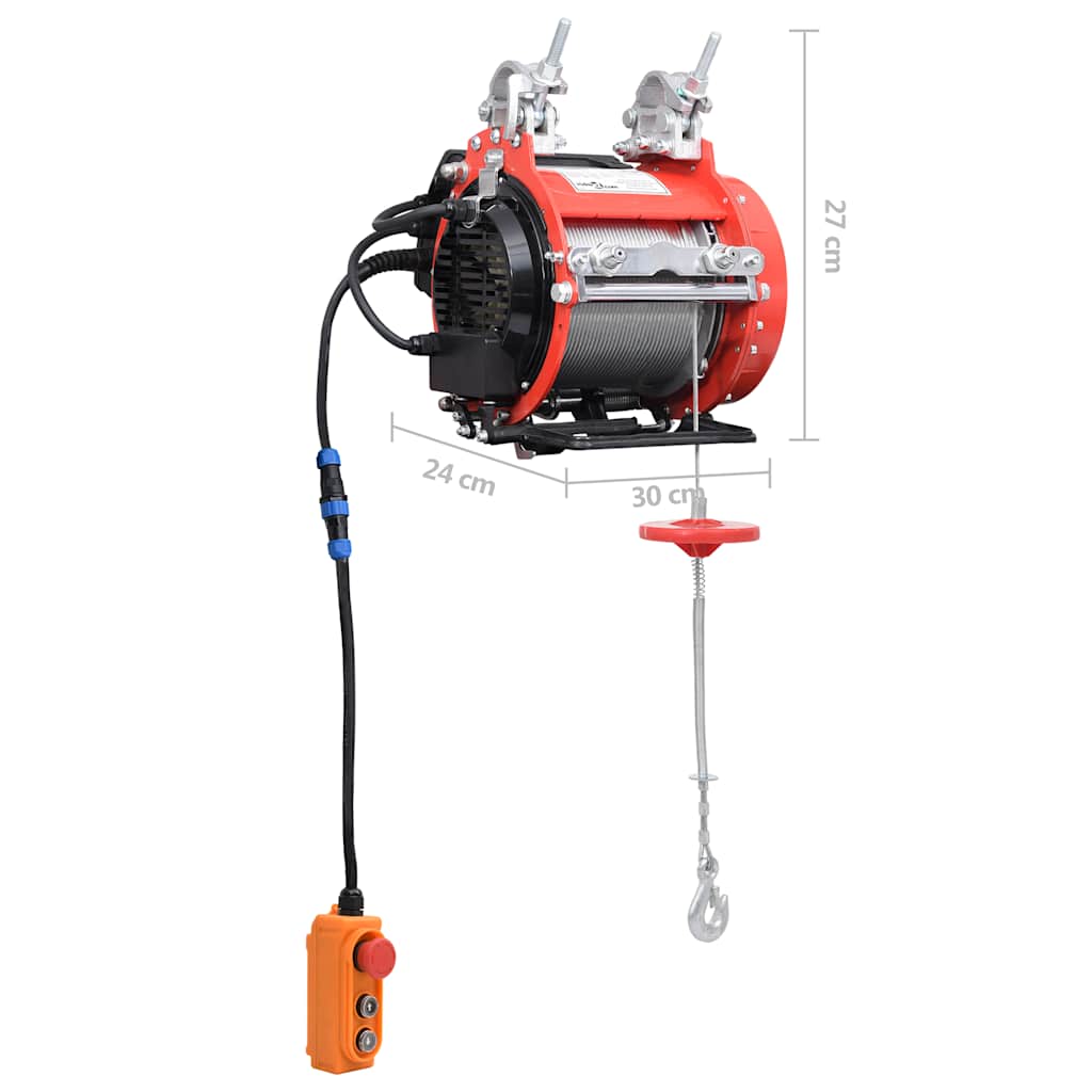 Električna dizalica za skele 800 kg 230 V
