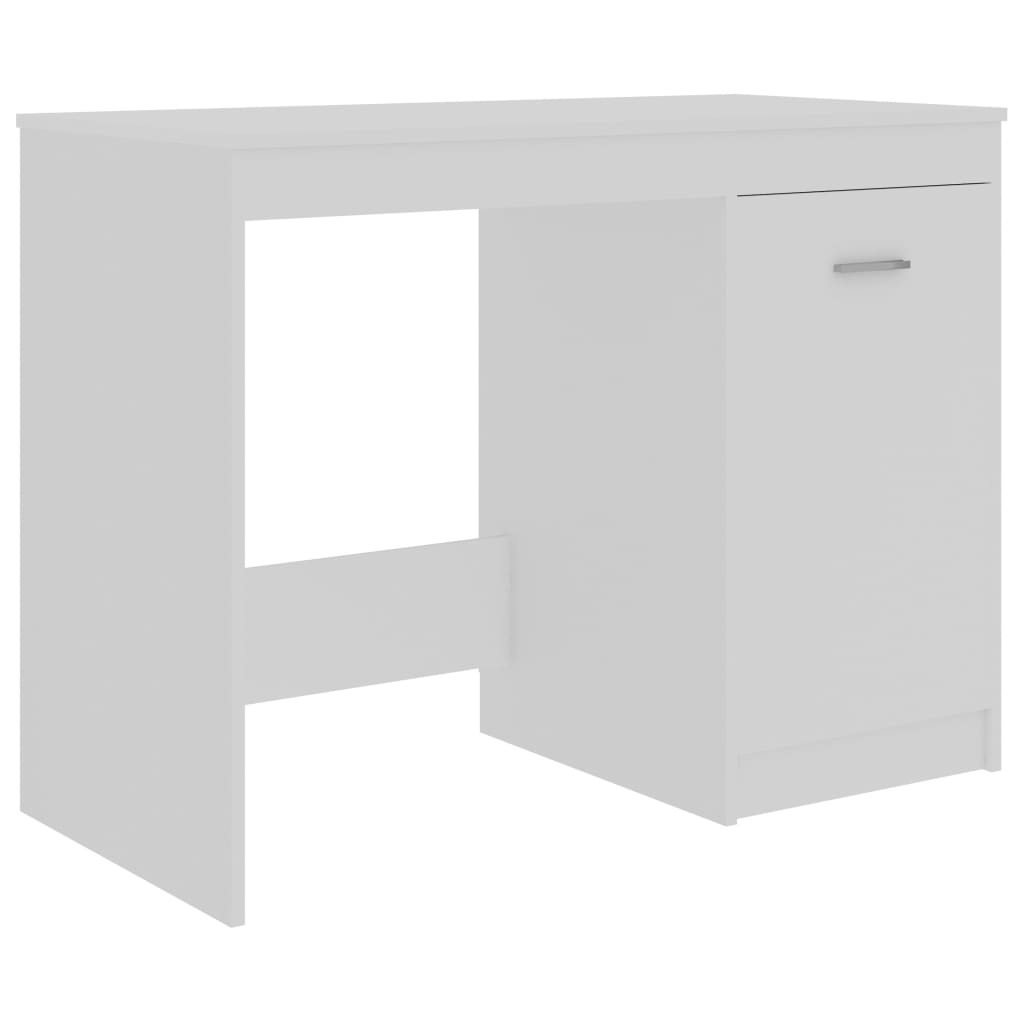 Radni stol bijeli 140 x 50 x 76 cm od konstruiranog drva