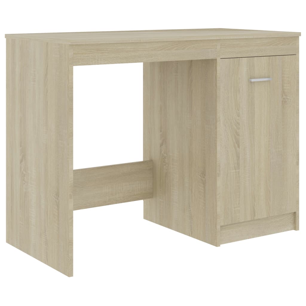 Radni stol boja hrasta sonome 140x50x76 cm konstruirano drvo