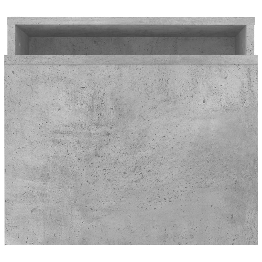 Set stolića za kavu boja betona 100x48x40 cm konstruirano drvo