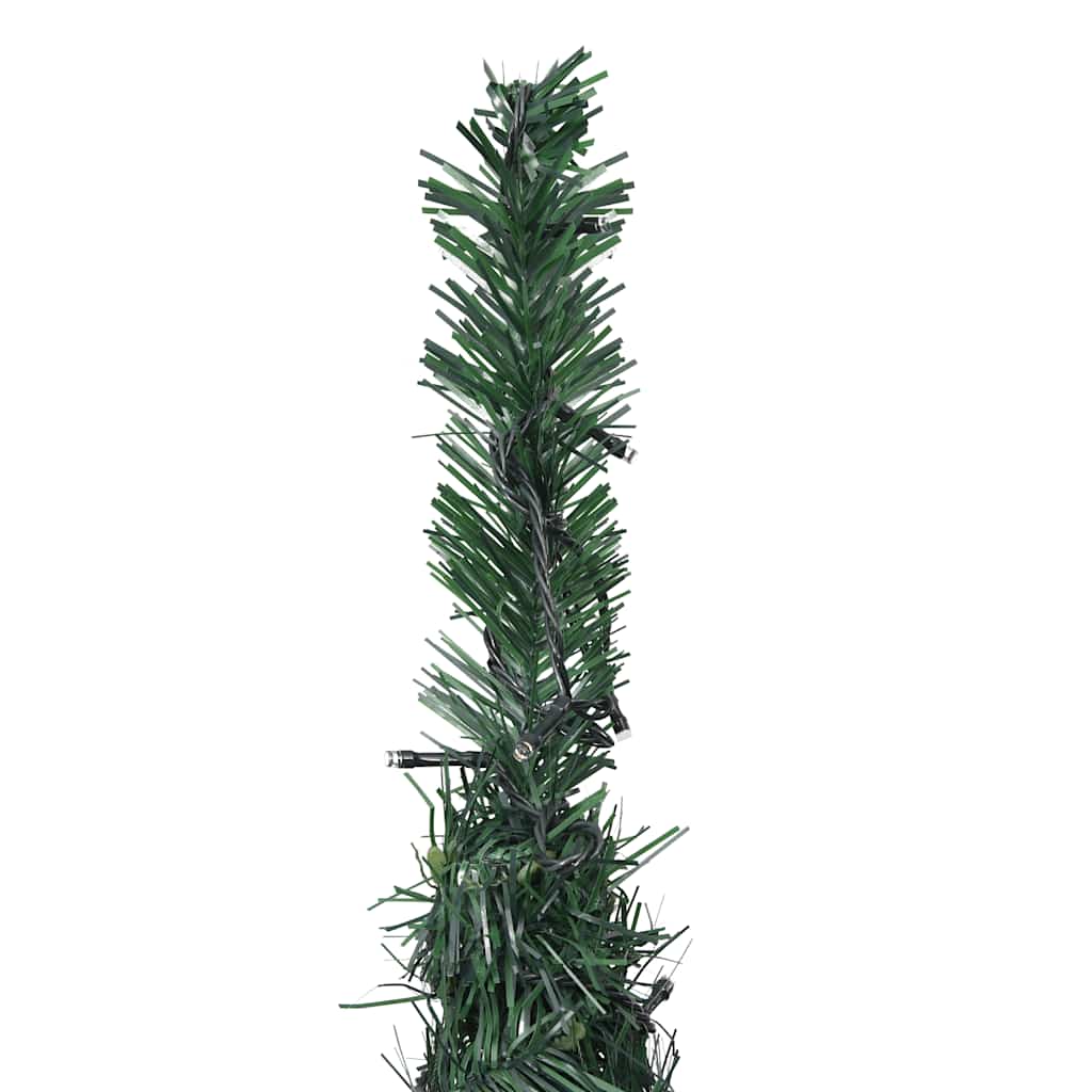 Prigodno osvijetljeno umjetno božićno drvce zeleno 210 cm