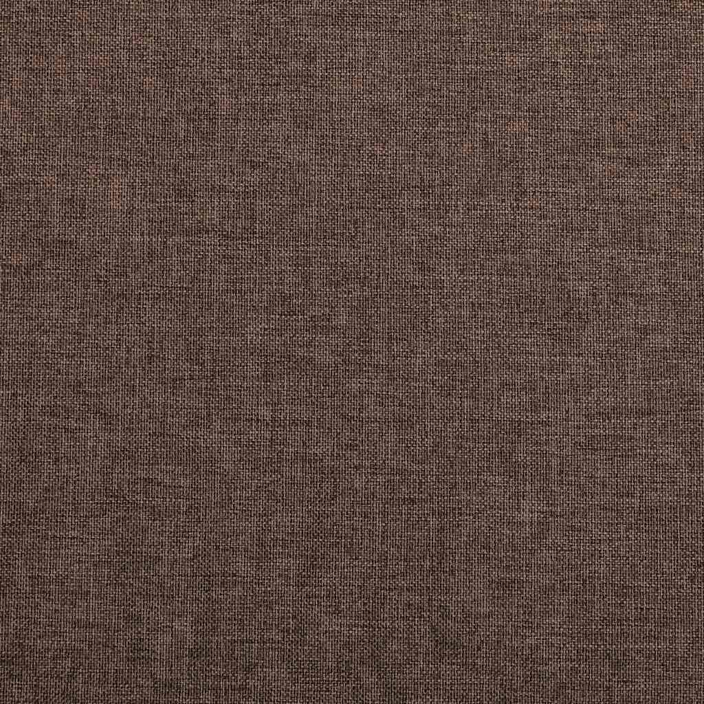 Zavjese za zamračivanje s prstenima 2 kom smeđe-sive 140x225 cm