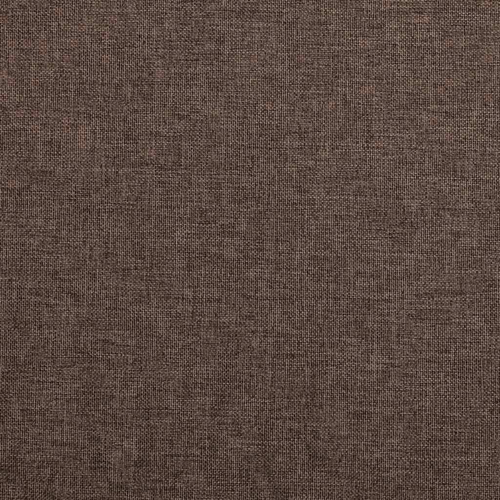 Zavjesa za zamračivanje s kukama smeđe-siva 290 x 245 cm