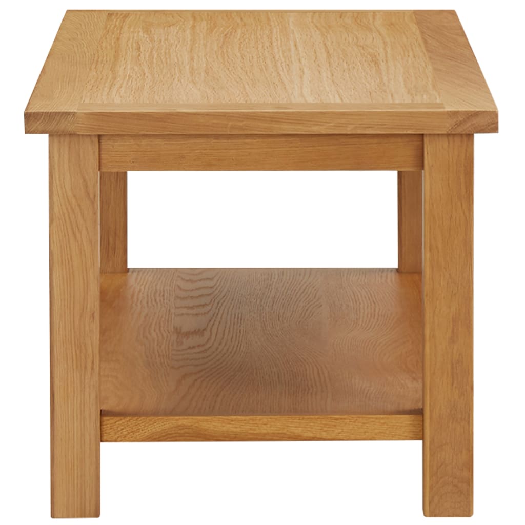 Stolić za kavu 90 x 45 x 40 cm od masivne hrastovine