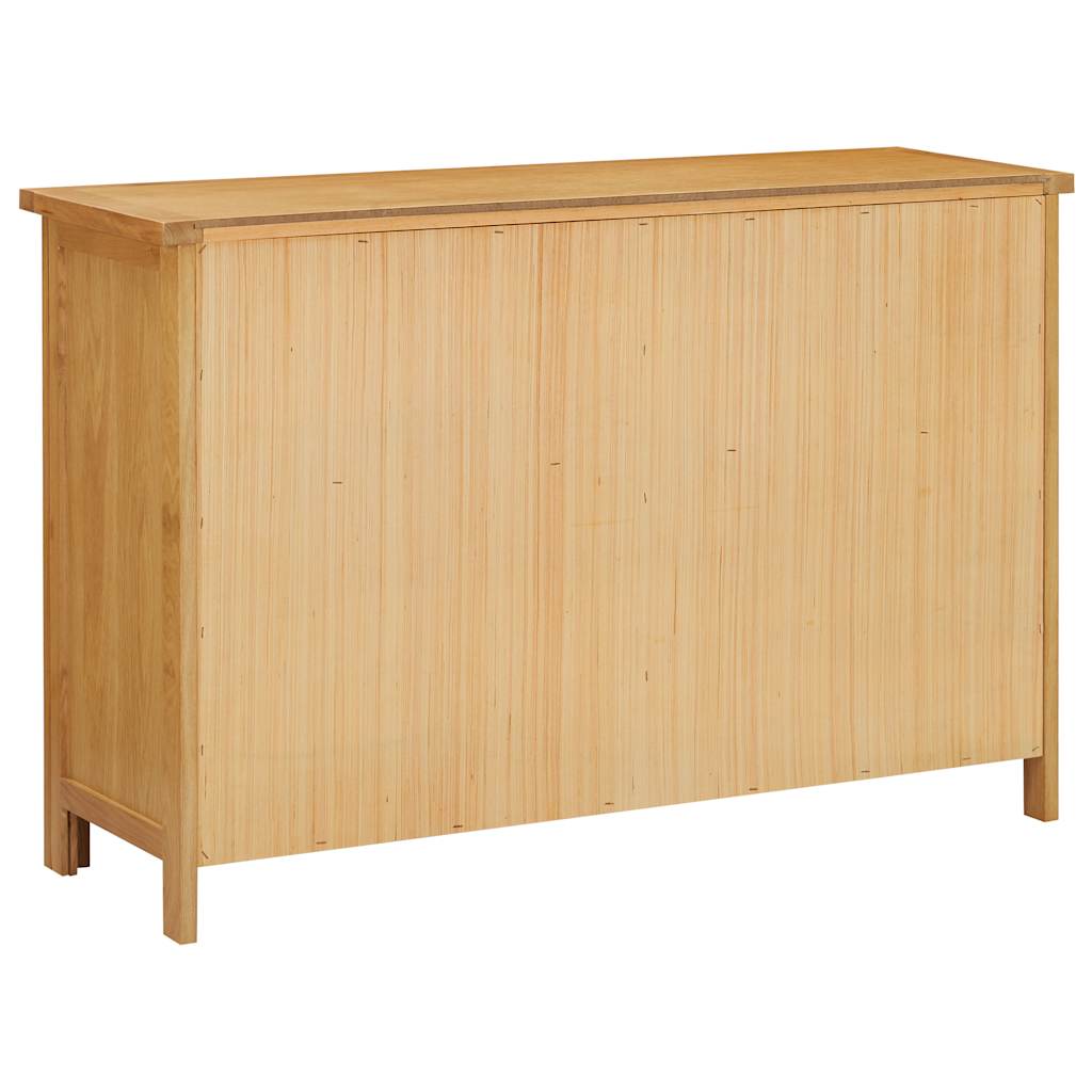 Komoda s ladicama 105 x 33,5 x 73 cm od masivne hrastovine