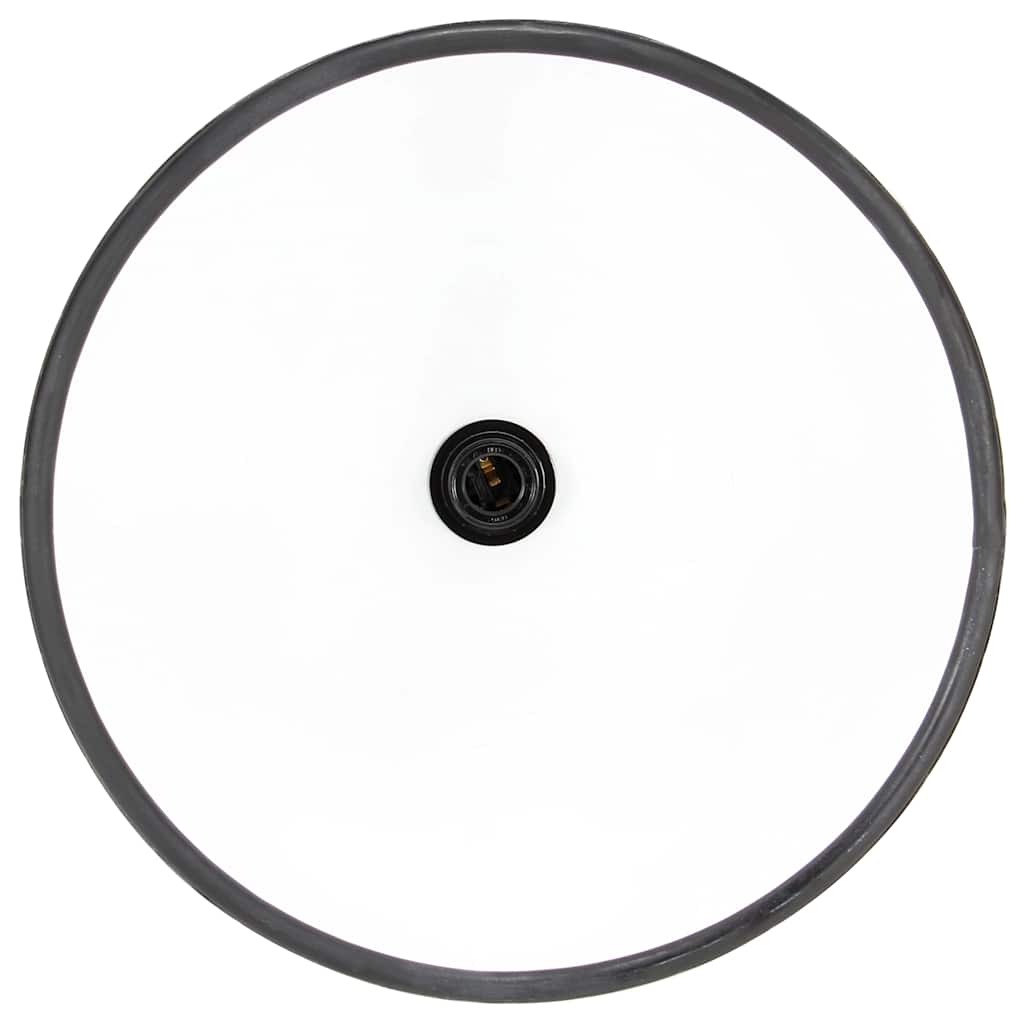 Industrijska viseća svjetiljka 25 W crna okrugla 40 cm E27