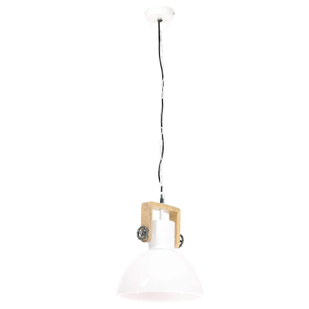 Industrijska viseća svjetiljka 25 W bijela okrugla 30 cm E27