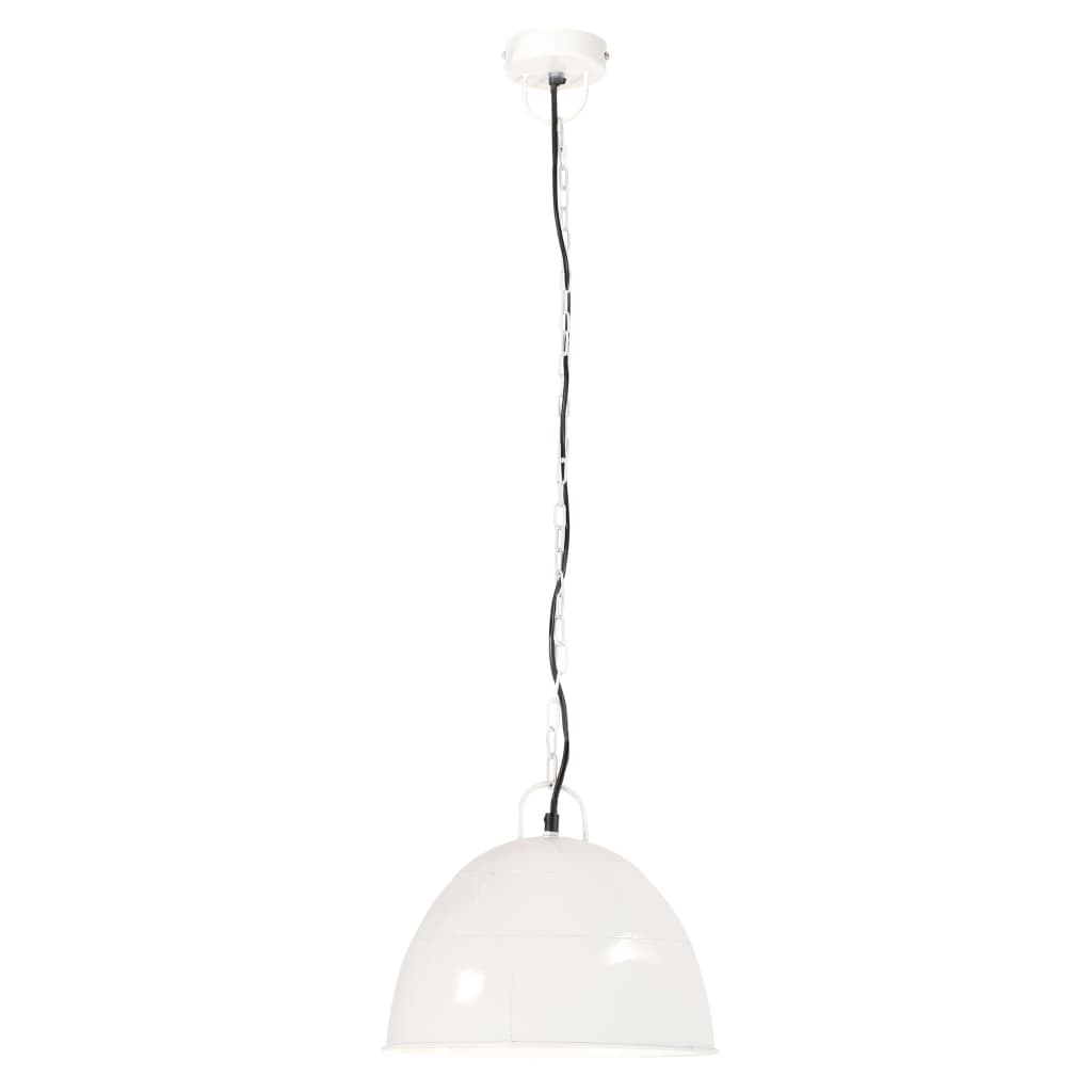 Industrijska viseća svjetiljka 25 W bijela okrugla 31 cm E27