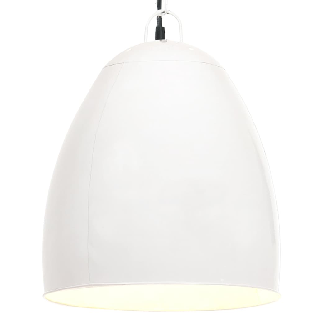 Industrijska viseća svjetiljka 25 W bijela okrugla 42 cm E27
