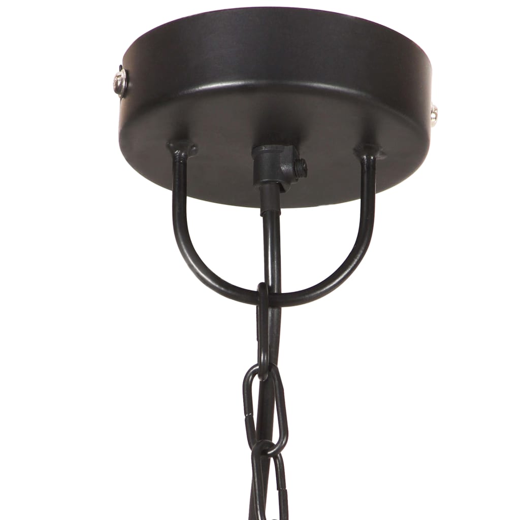 Viseća svjetiljka 25 W crna okrugla 48 cm E27