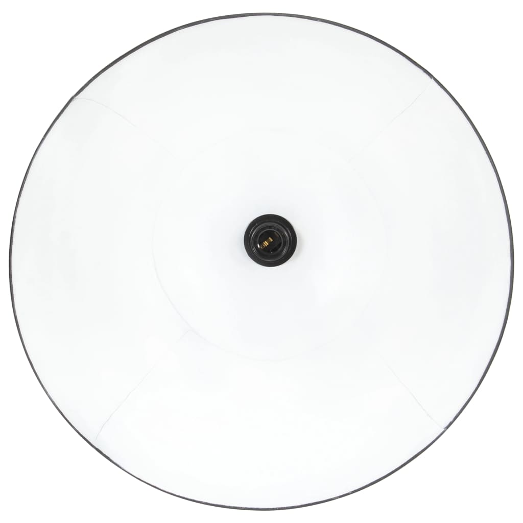 Viseća svjetiljka 25 W crna okrugla 48 cm E27