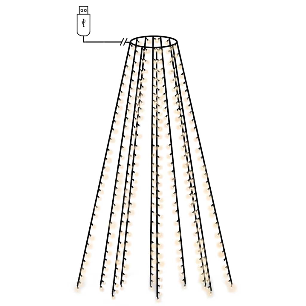 Mrežasta svjetla za božićno drvce s 300 LED žarulja 300 cm
