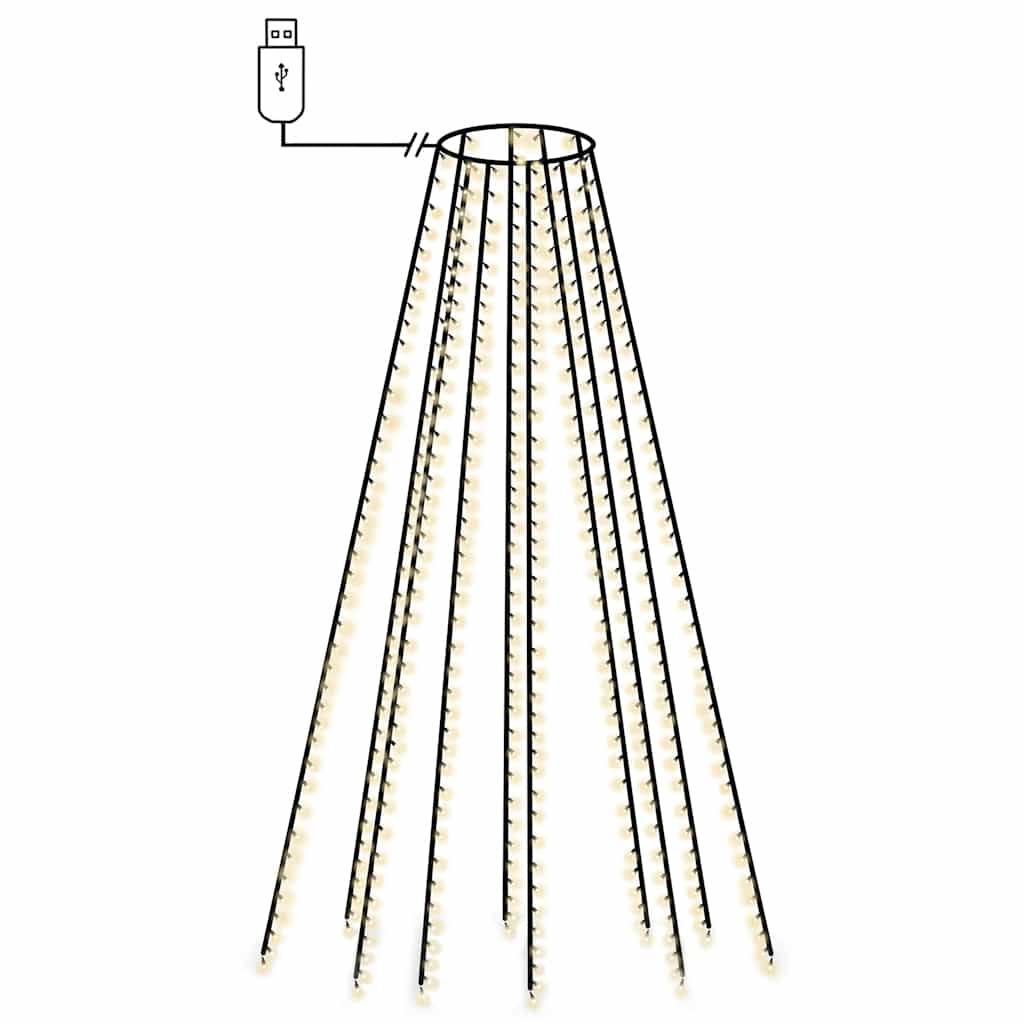 Mrežasta svjetla za božićno drvce s 500 LED žarulja 500 cm