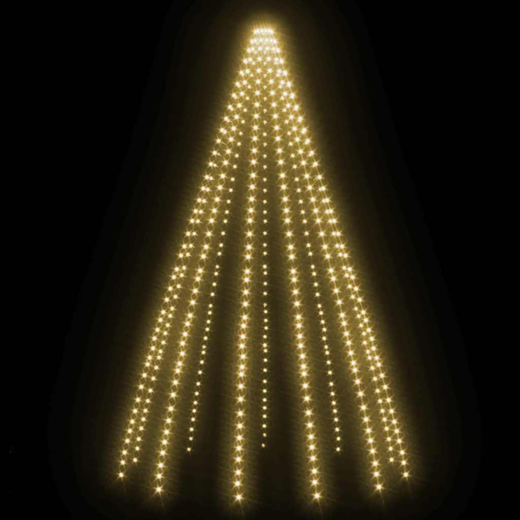 Mrežasta svjetla za božićno drvce s 500 LED žarulja 500 cm