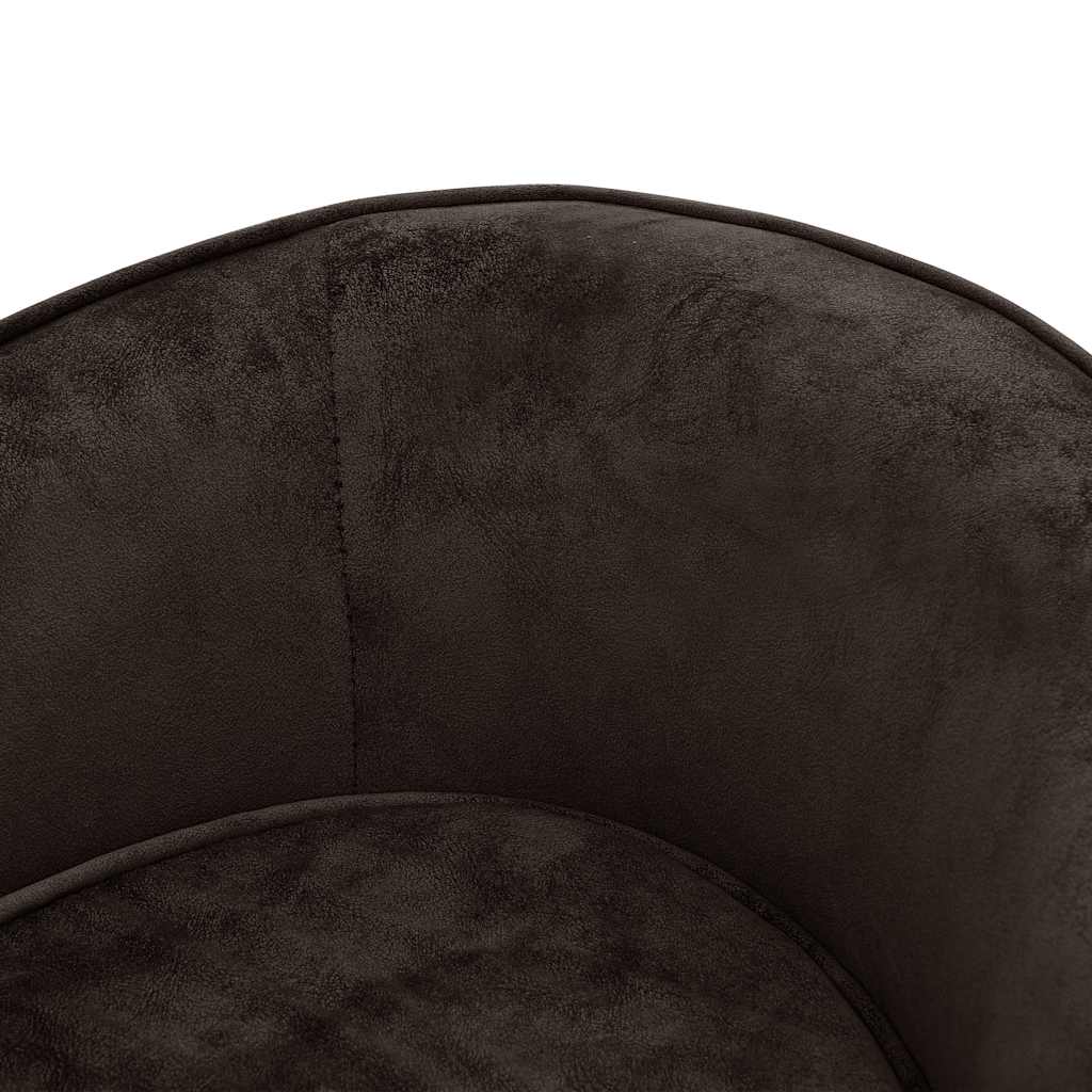 Sofa za pse smeđa 69 x 49 x 40 cm plišana