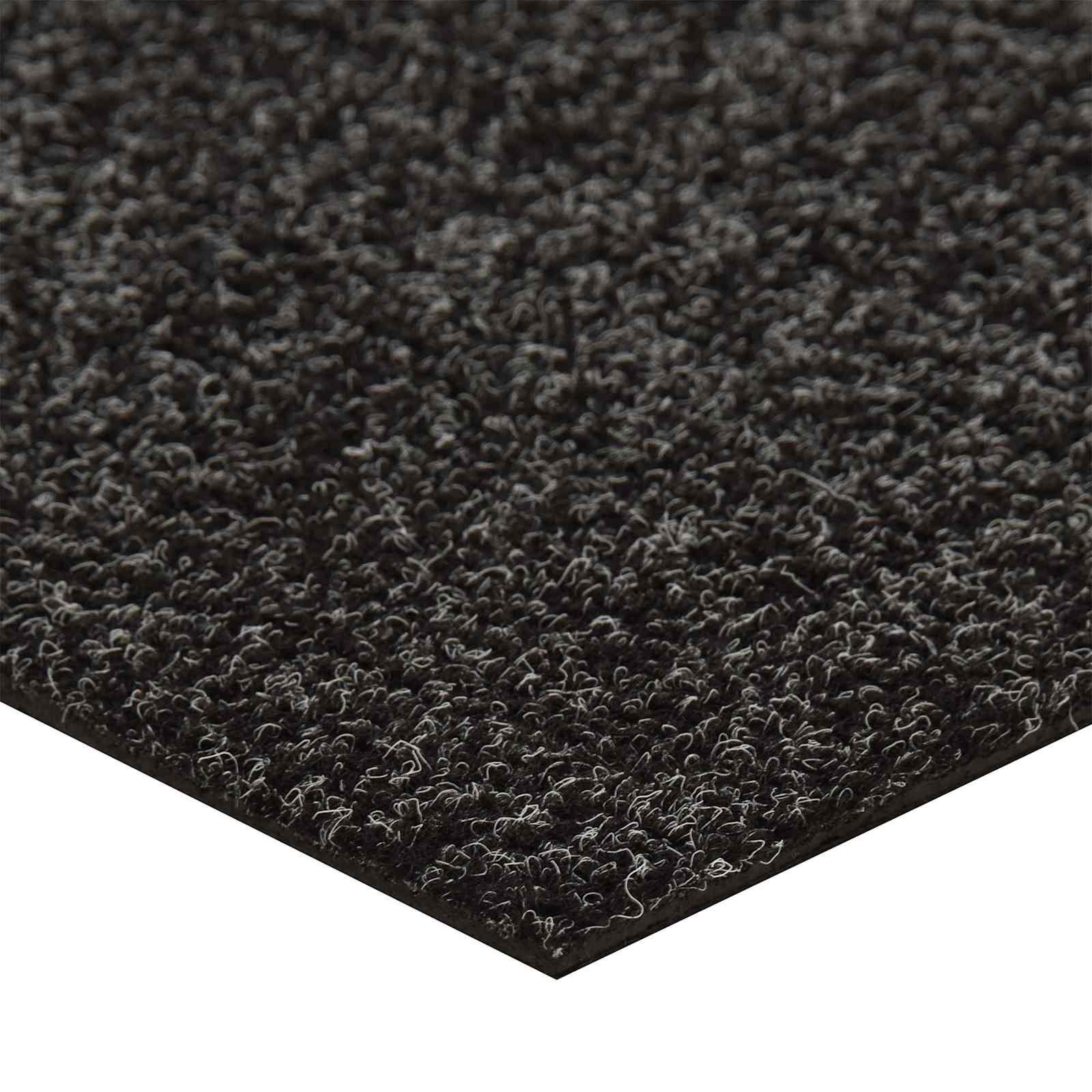 Tepih 20 pcs Crna 50 x 50 cm Bitumen