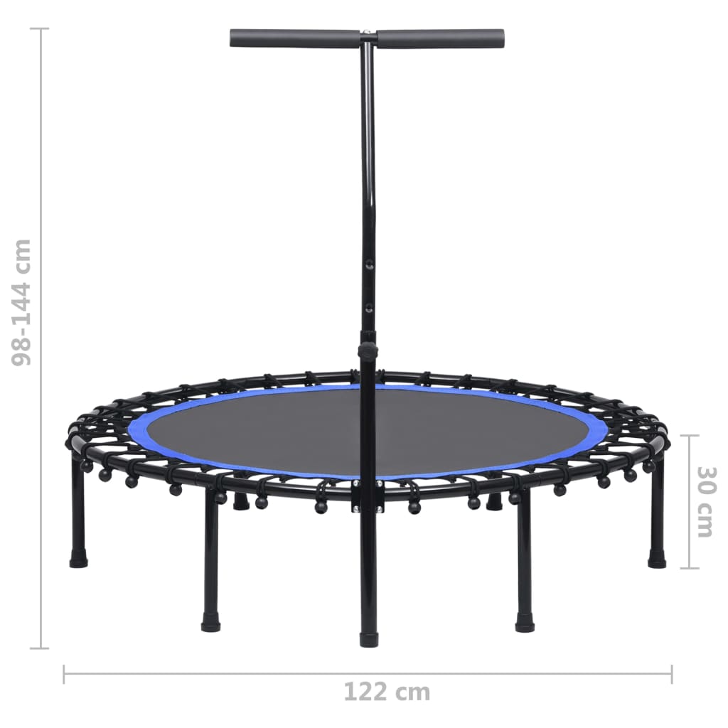 Trampolin za vježbanje s ručkom 122 cm