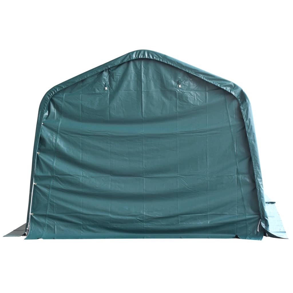 Uklonjivi šator za stoku PVC 550 g/m² 3,3 x 4,8 m tamnozeleni