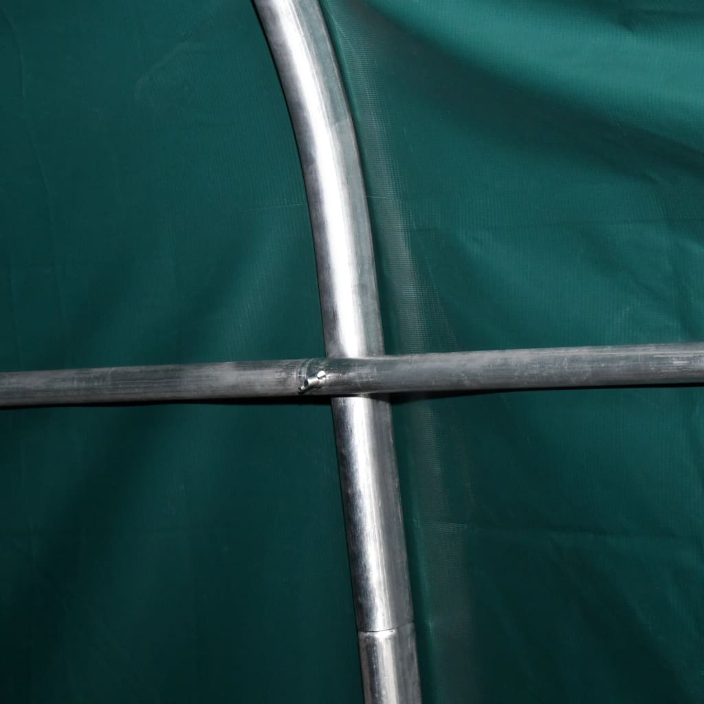 Uklonjivi šator za stoku PVC 550 g/m² 3,3 x 4,8 m tamnozeleni