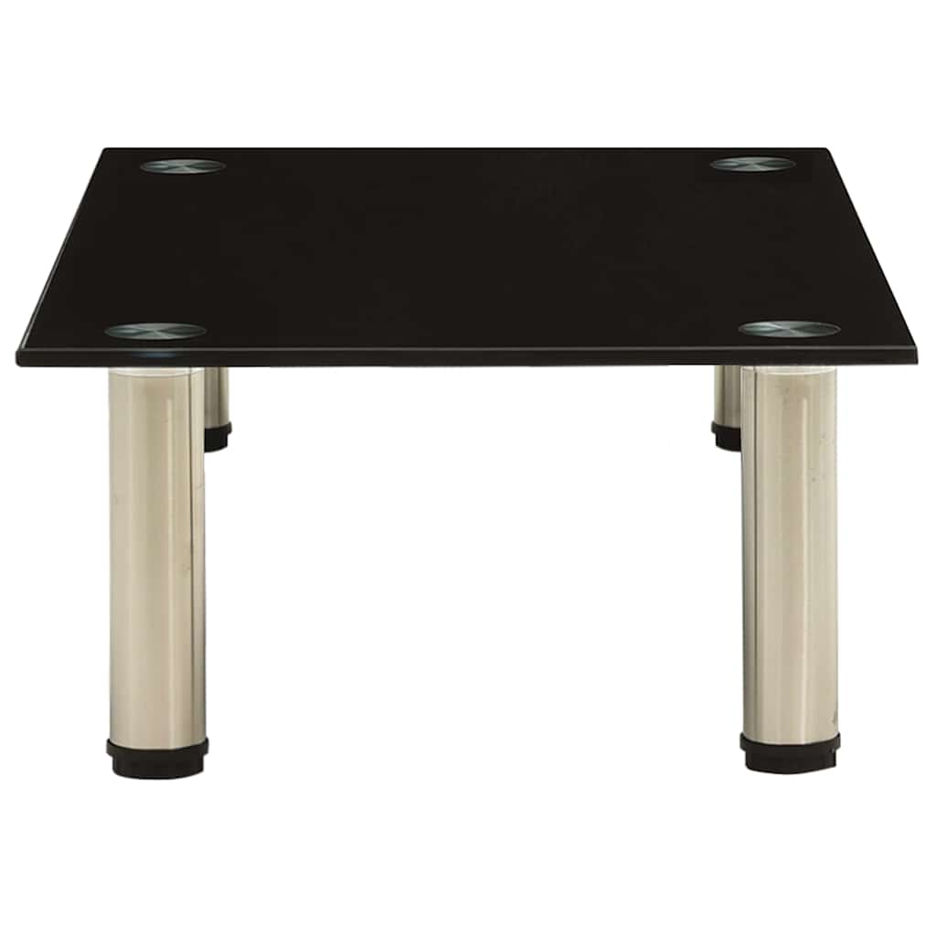 TV stalak crni 60 x 35 x 17 cm od kaljenog stakla