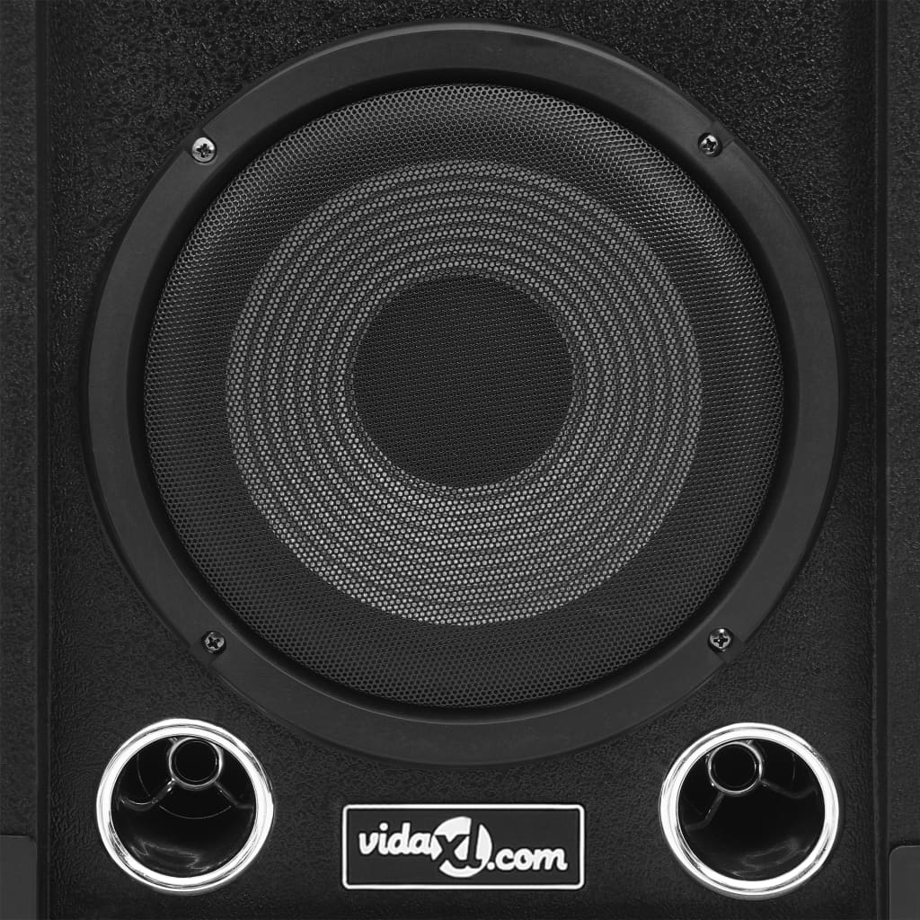 Profesionalni pasivni scenski zvučnici HiFi 2 kom 800 W crni