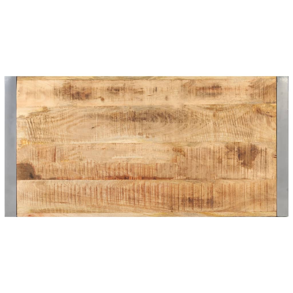 Stolić za kavu 120 x 60 x 40 cm od grubog drva manga