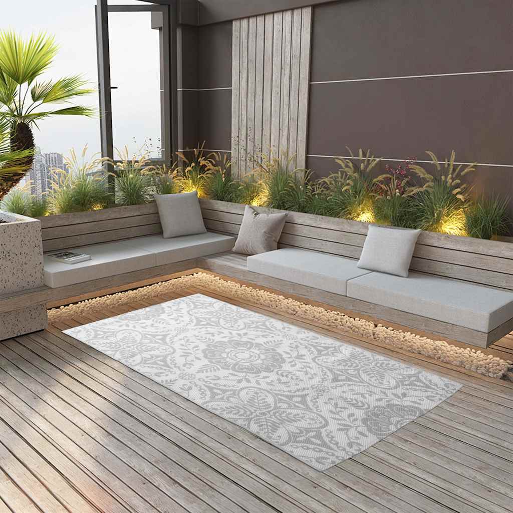 Vanjski tepih ARAKIL svjetlosivi 160 x 230 cm PP