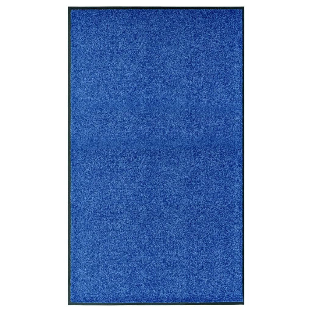 Otirač perivi plavi 90 x 150 cm