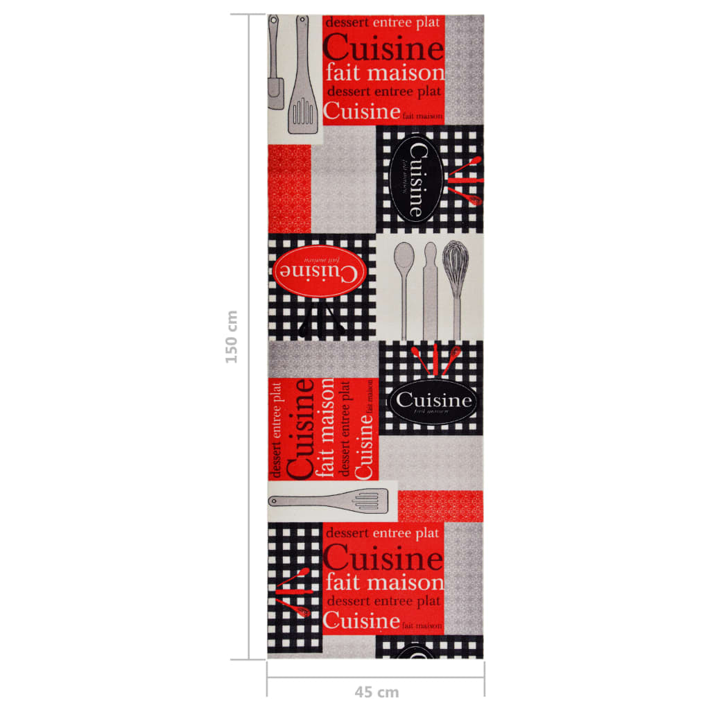 Prostirka za kuhinjski pod Cuisine periva 45 x 150 cm