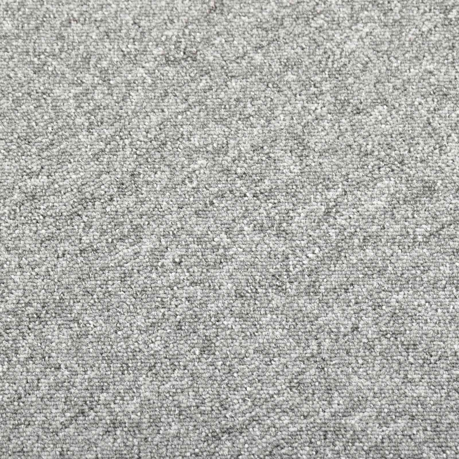 Tepih 20 pcs Svijetlo siva 50 x 50 cm 100% Polipropilen