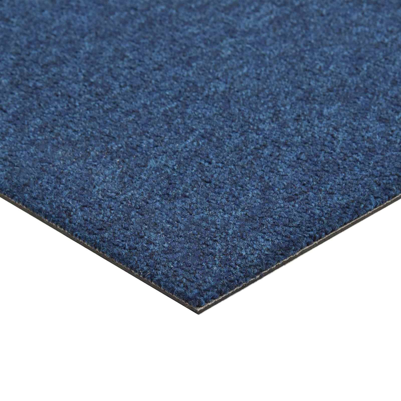 Tepih 20 pcs Tamno plava 50 x 50 cm 100% Polipropilen