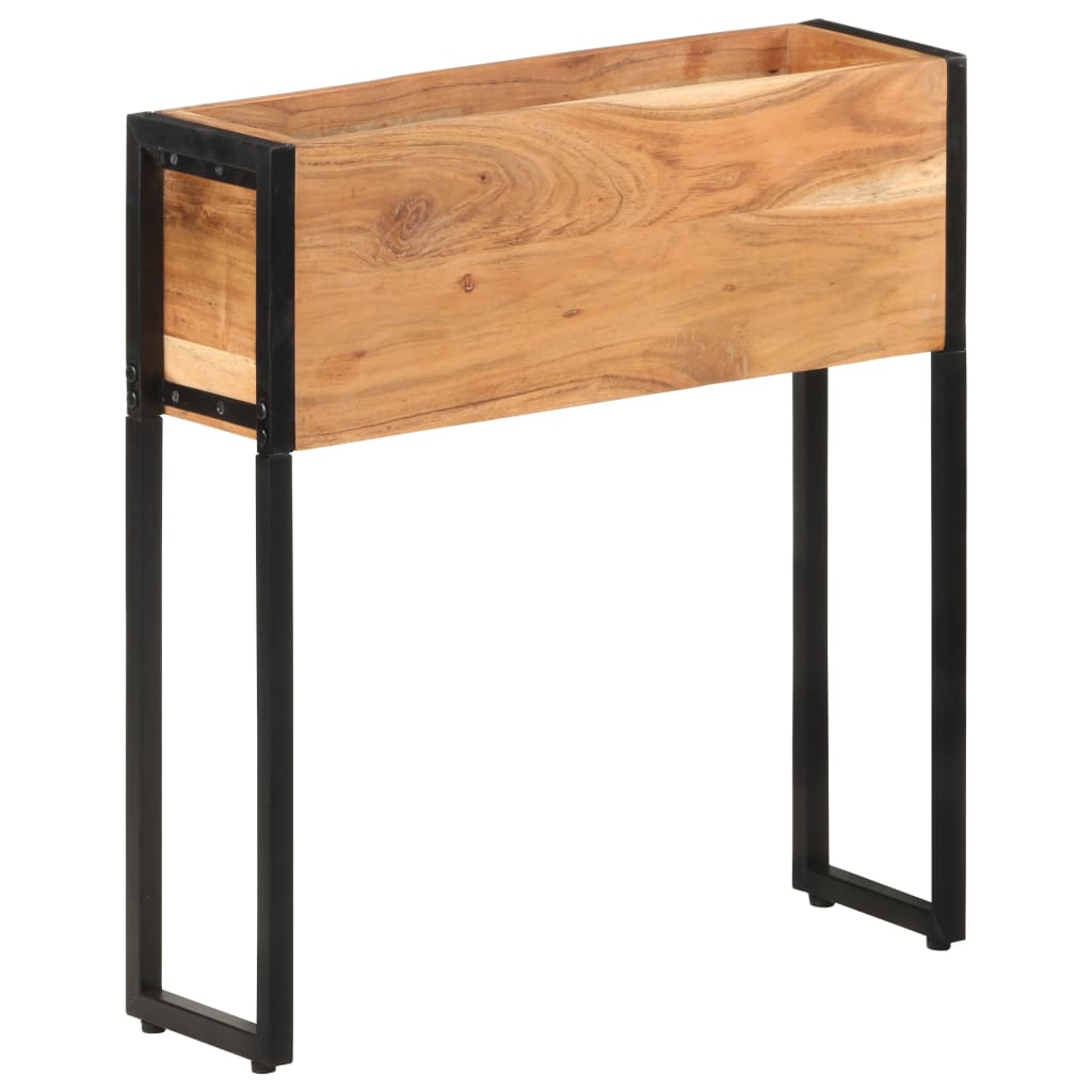 Posuda za sadnju 60 x 20 x 68 cm od masivnog bagremovog drva