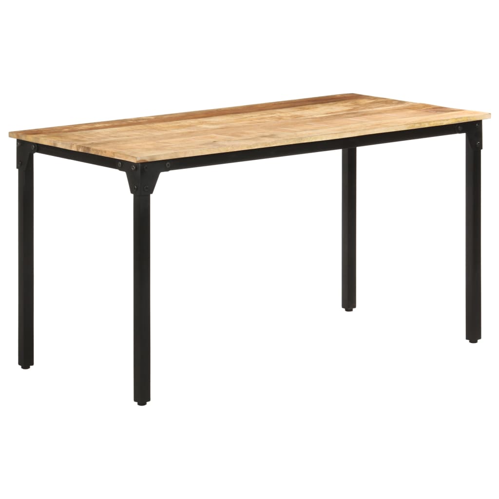 Blagovaonski stol 140 x 70 x 76 cm od grubog drva manga