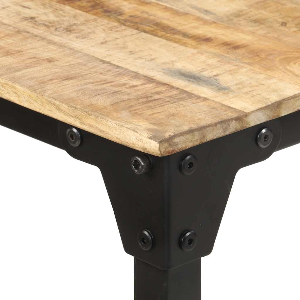 Blagovaonski stol 160 x 80 x 76 cm od grubog drva manga