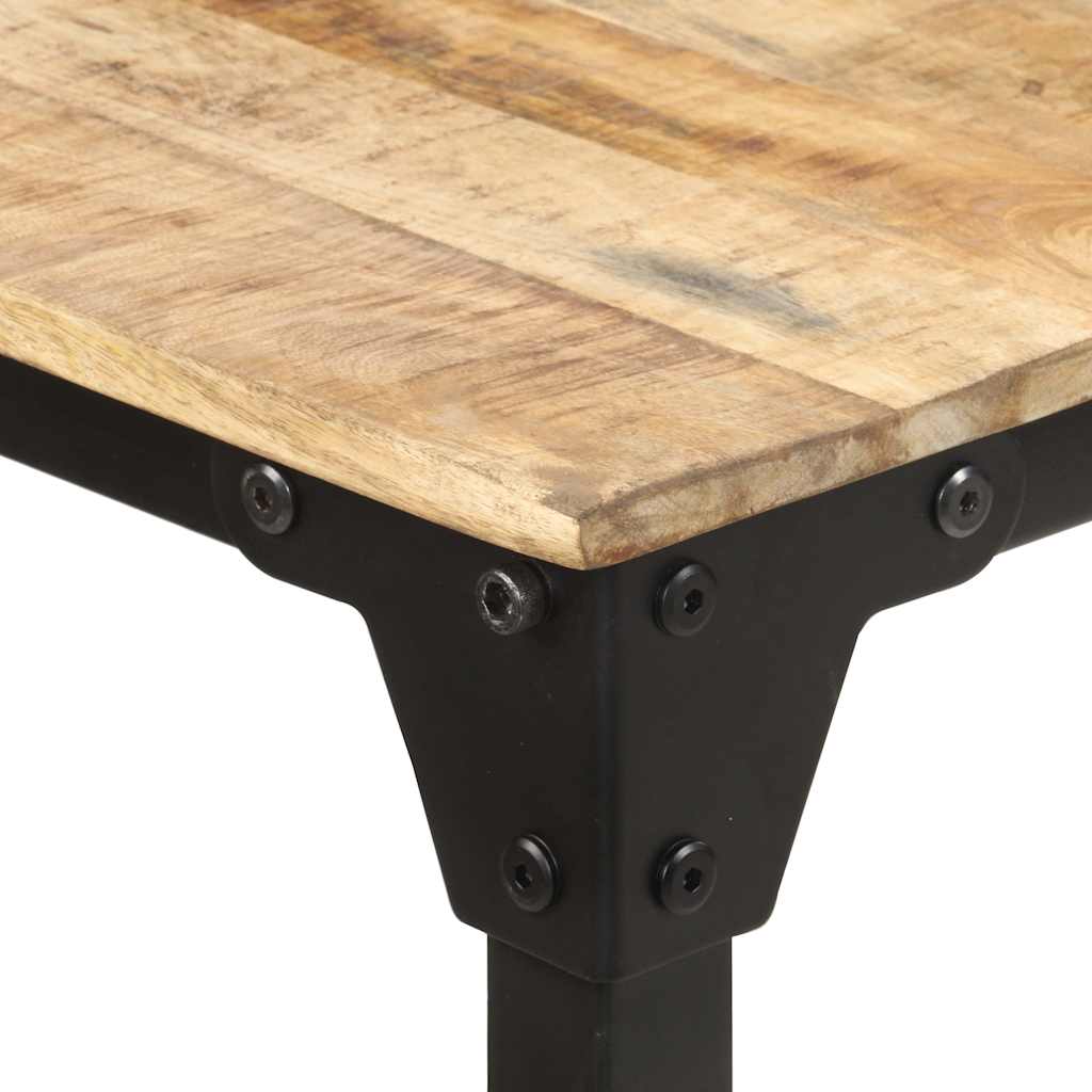 Blagovaonski stol 180 x 90 x 76 cm od grubog drva manga